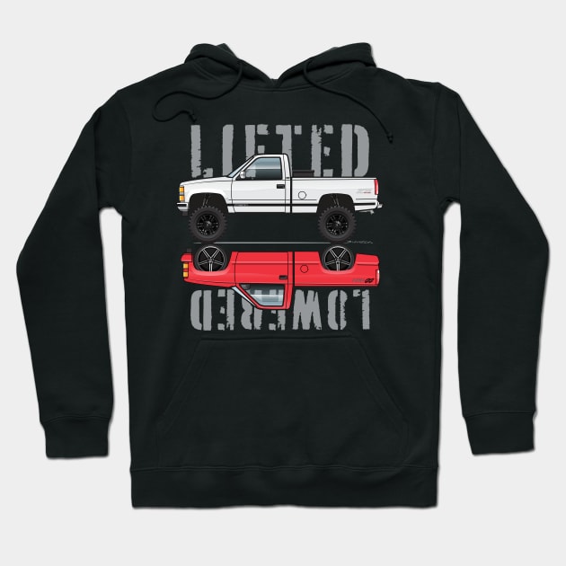 Lifted Lowered Hoodie by JRCustoms44